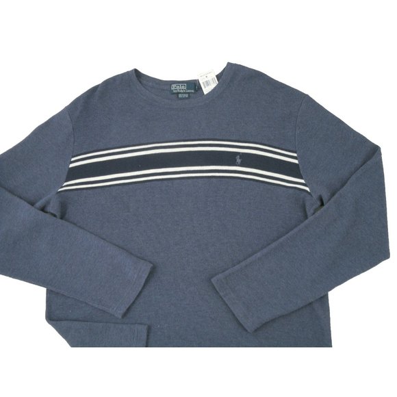 Polo Ralph Lauren Other - NEW Vintage Polo Ralph Lauren Sweatshirt! XL Blue  Jersey Type Fabric  Midweight
